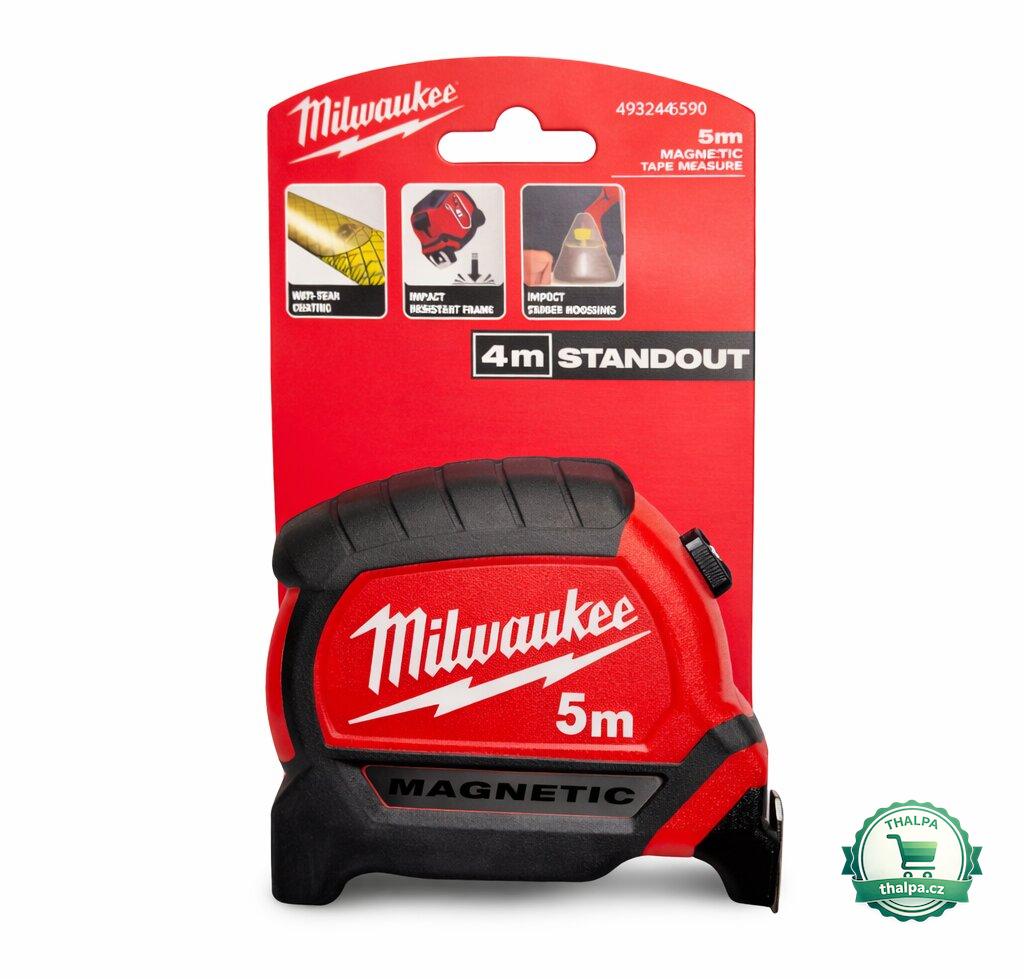 Milwaukee magnetický svinovací metr Premium 5 m